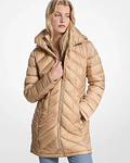 Chaqueta acolchada plegable