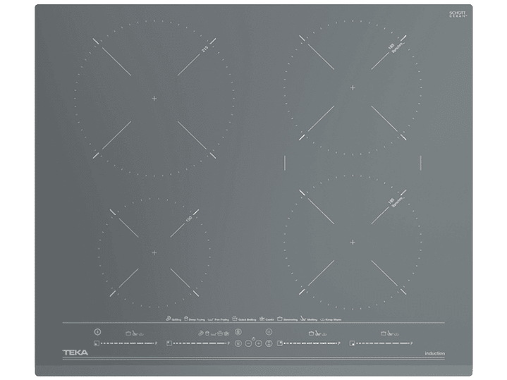 Encimera De Inducción 4 Quemadores IZC 64630 ST MST Stone Grey Teka 1