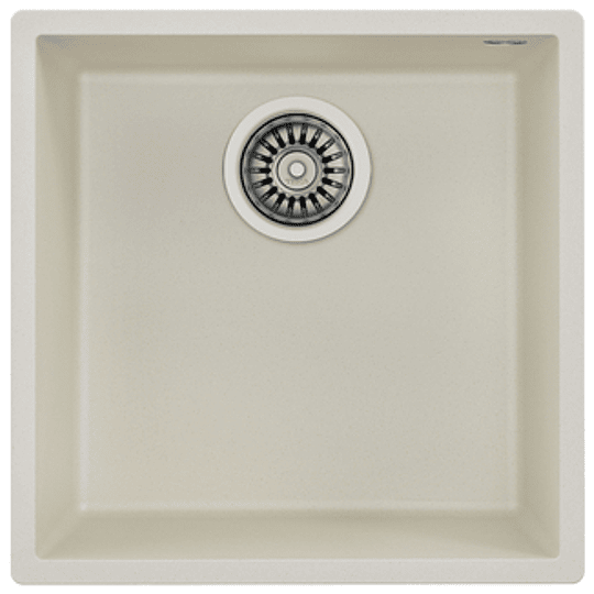 Lavaplatos SQUARE 40.40 TG Granito Bright Cream Teka