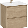 Mueble De Baño INCA 2 Cajones Denver Oak Teka 1