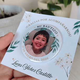 Chapita Espejo 56 mm