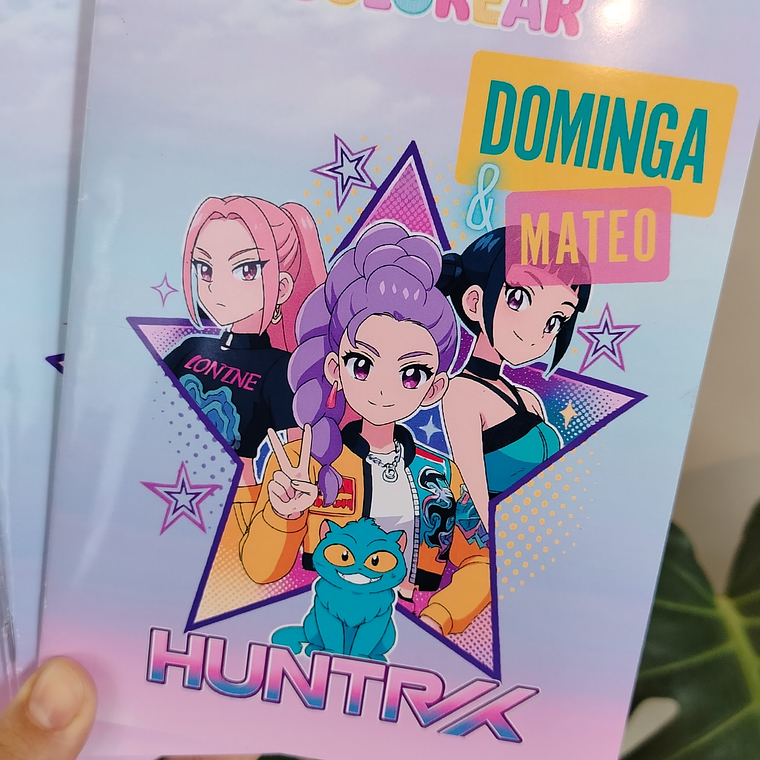 Libro para colorear personalizado 1