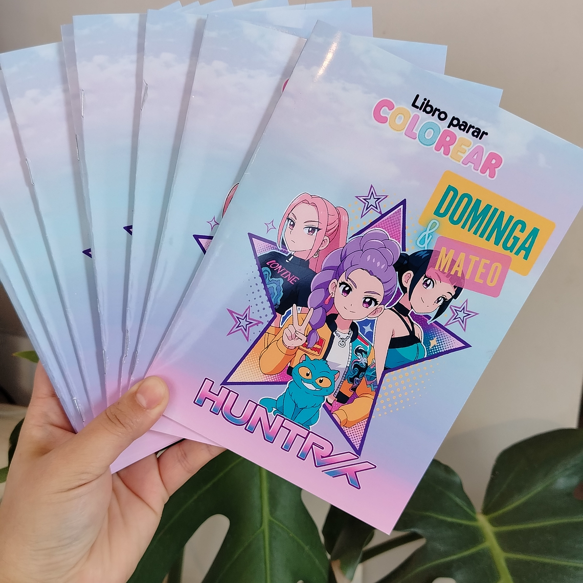 Libro para colorear personalizado 5