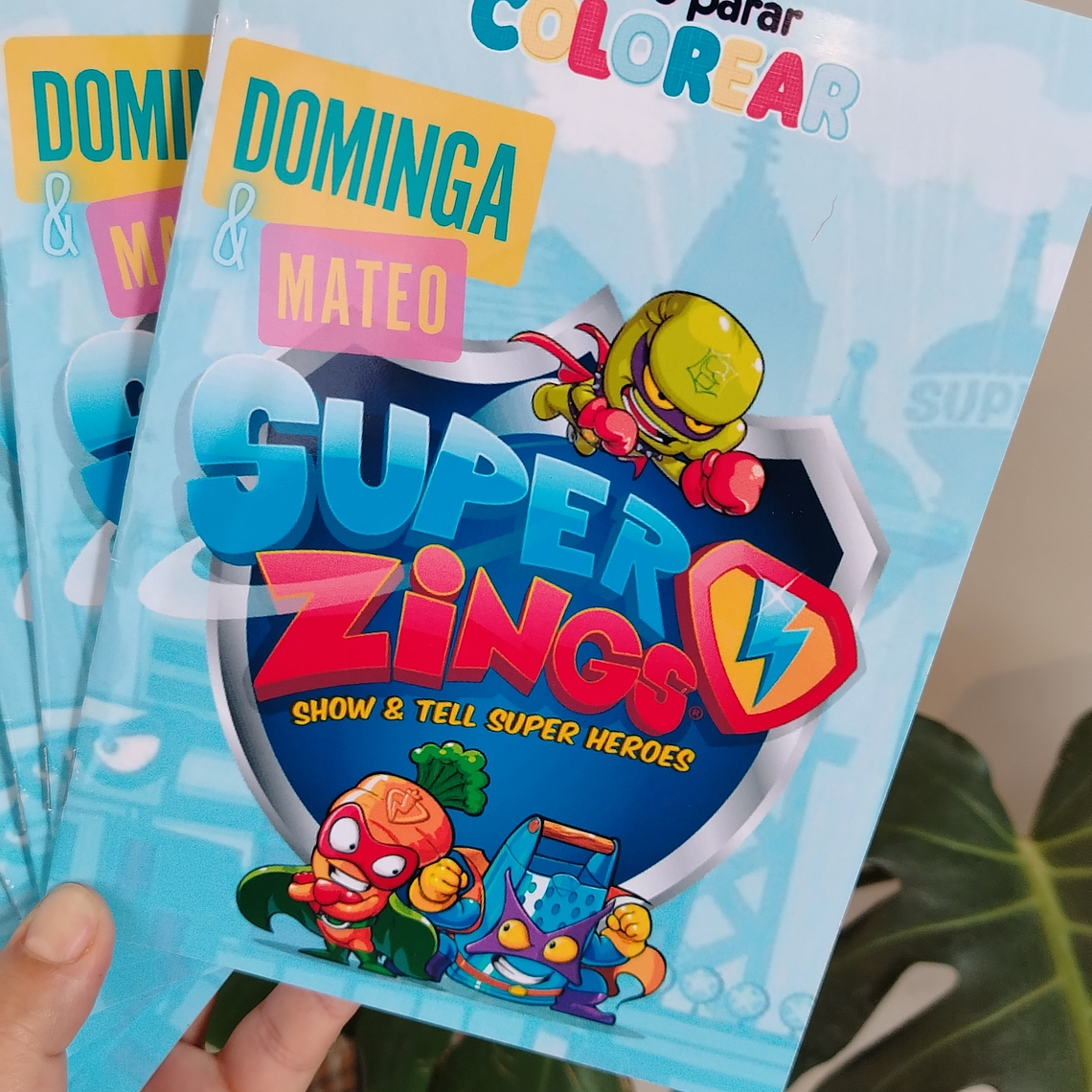 Libro para colorear personalizado 2