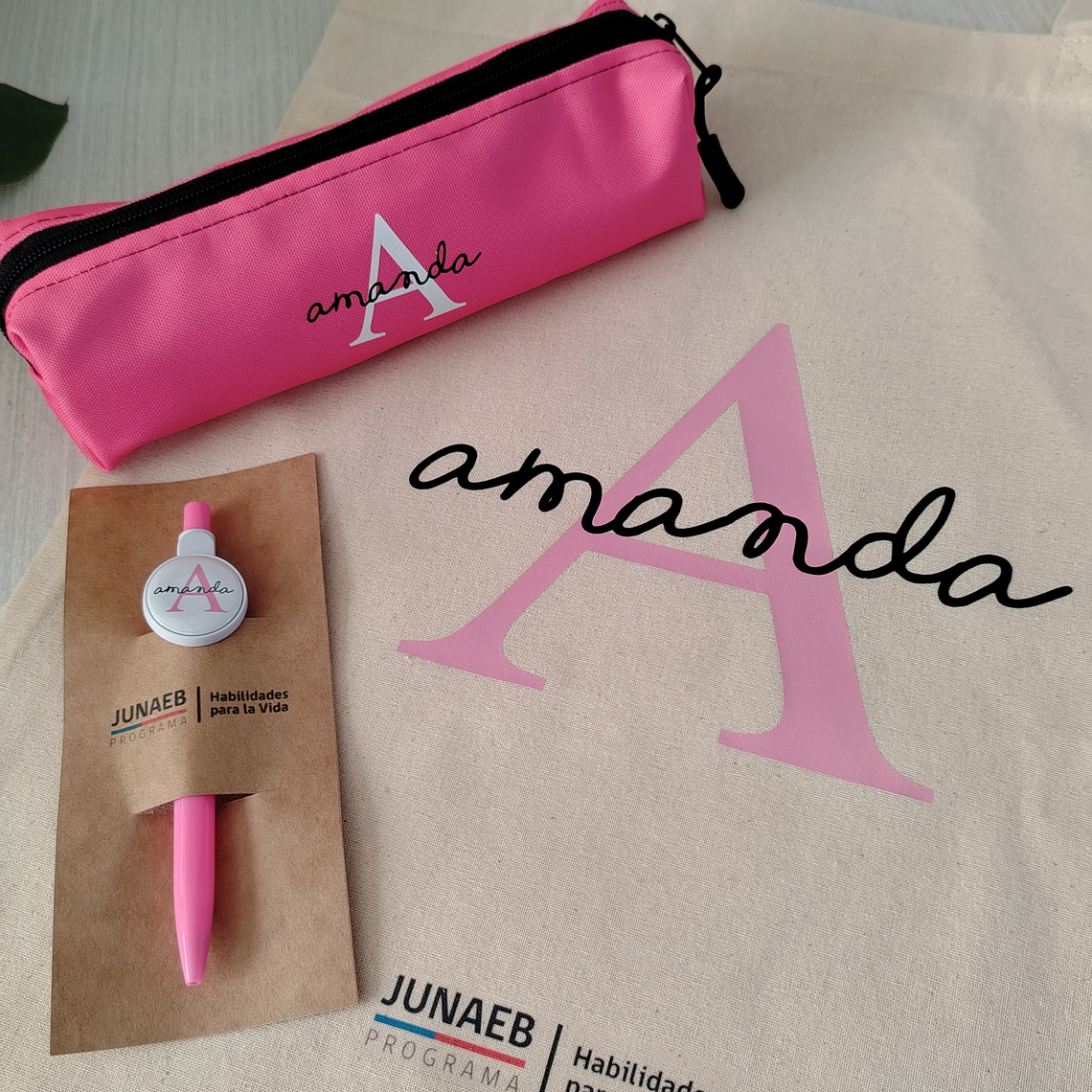 Set colorido personalizado 1