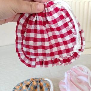 Bolsita mini volantes 