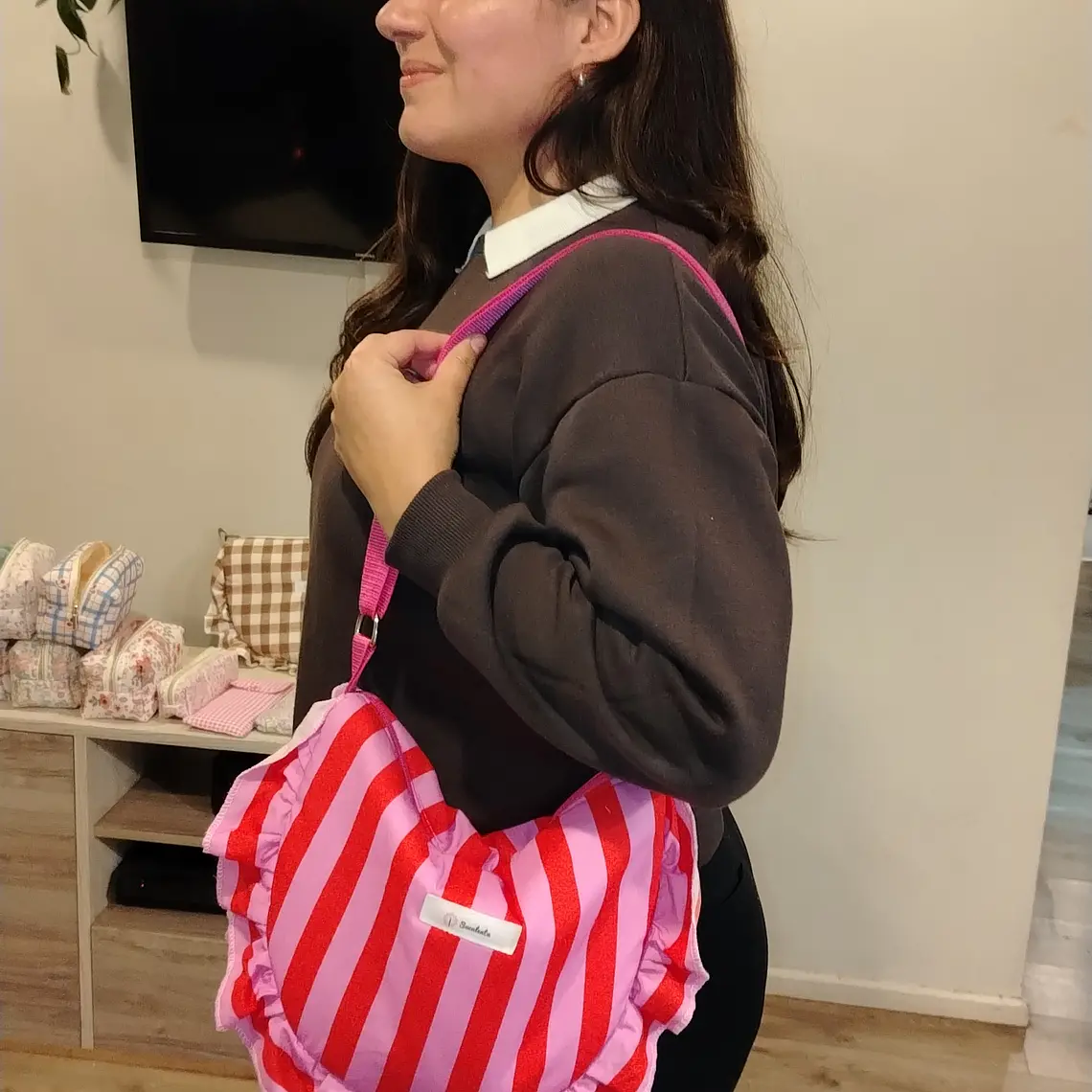 Bolso luna volantes  4