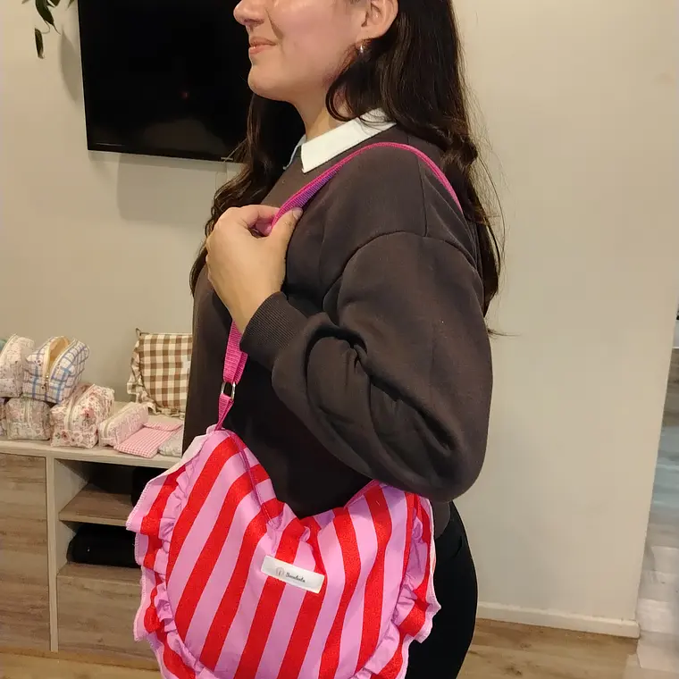 Bolso luna volantes  4