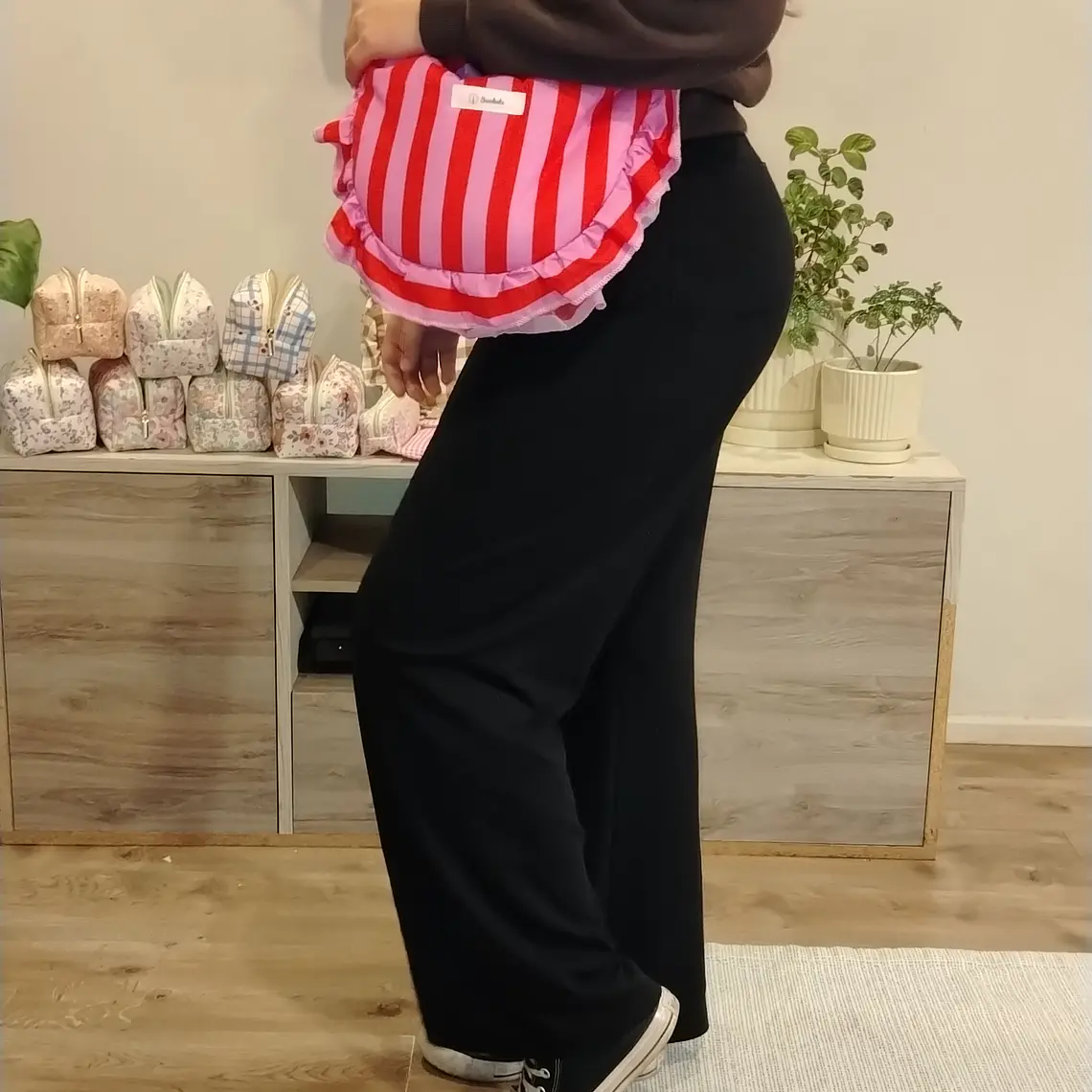 Bolso luna volantes  6