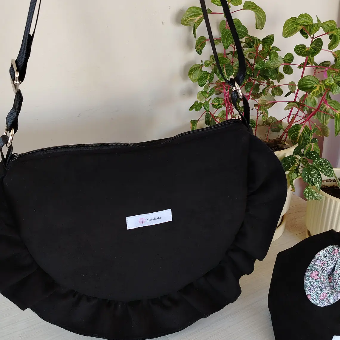 Bolso luna volantes  7