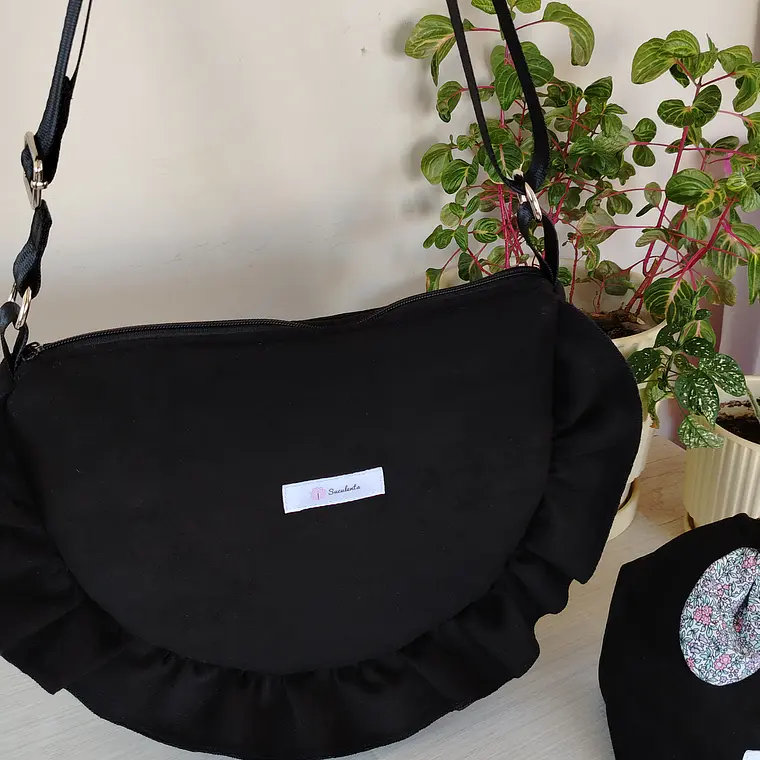Bolso luna volantes  7