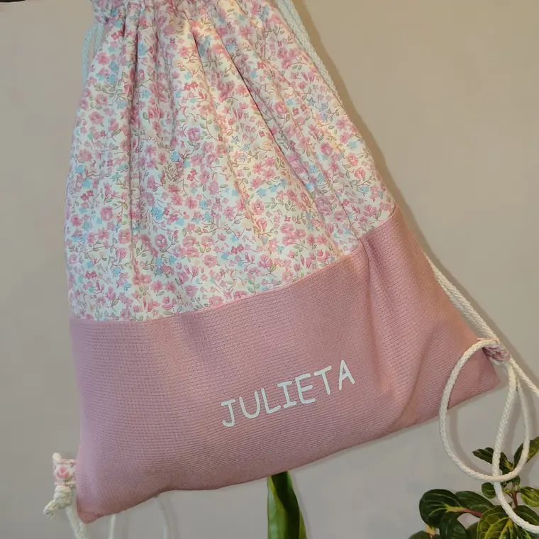 Bolsa bebé dos tonos  3