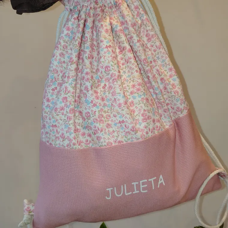Bolsa bebé dos tonos  5