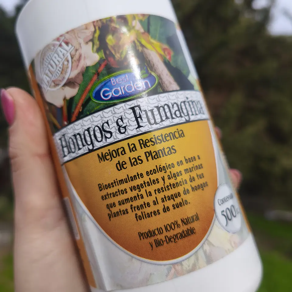 Hongos y fumagina, bioestimulante 100% natural  2