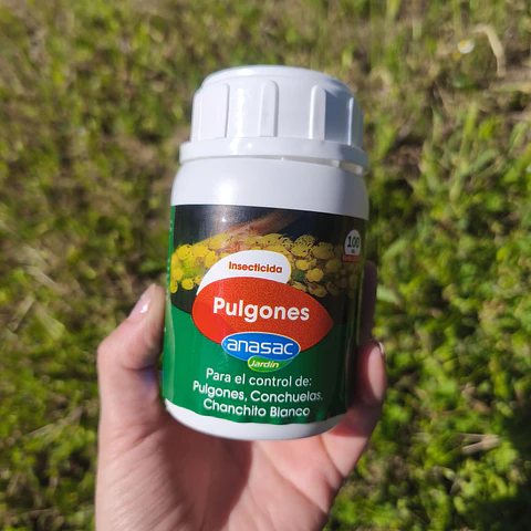 Pulgones Anasac -  Elimina pulgones de suculentas, cactus, hortalizas y arboles frutales - 100 CC