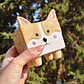 Maceta cerámica  tierna  perrito Corgi  - Miniatura 2
