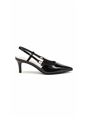 Tacón Stiletto suel negro  H100