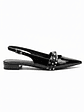 Puntillas Slingback suel negro  2152H - Miniatura 1