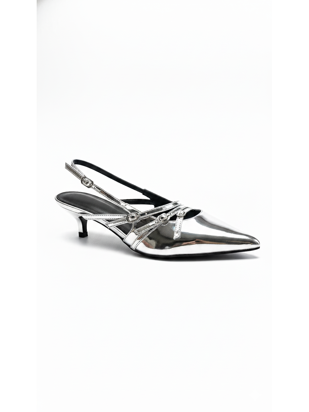 Tacón Kitten Heel suel silver 5-16  1