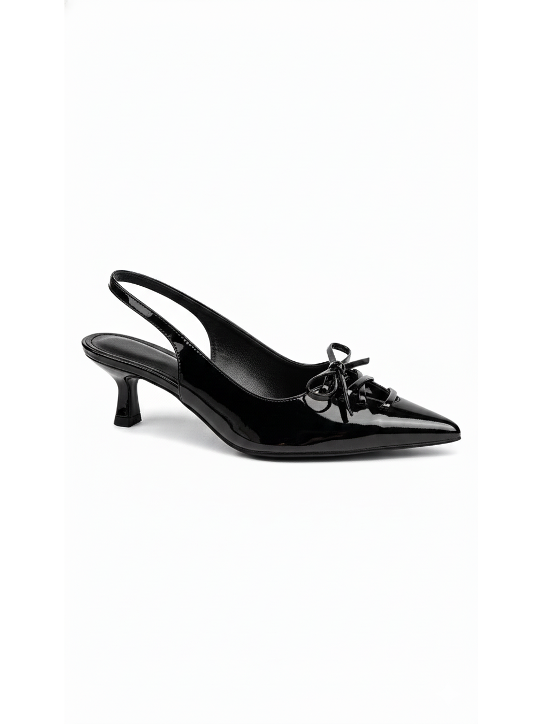 Tacón Kitten Heel suel negro 78  1