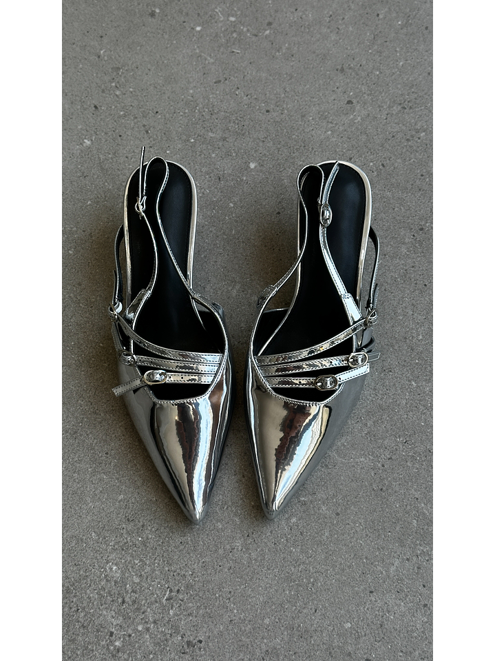 Tacón Kitten Heel suel silver 5-16  2