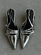 Tacón Kitten Heel suel silver 5-16  - Miniatura 2