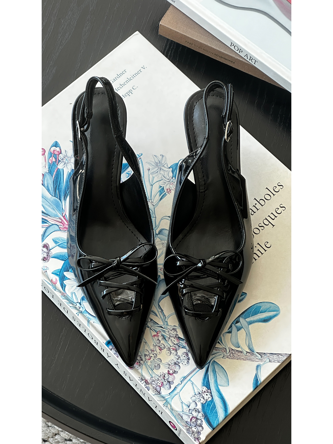Tacón Kitten Heel suel negro 78  2