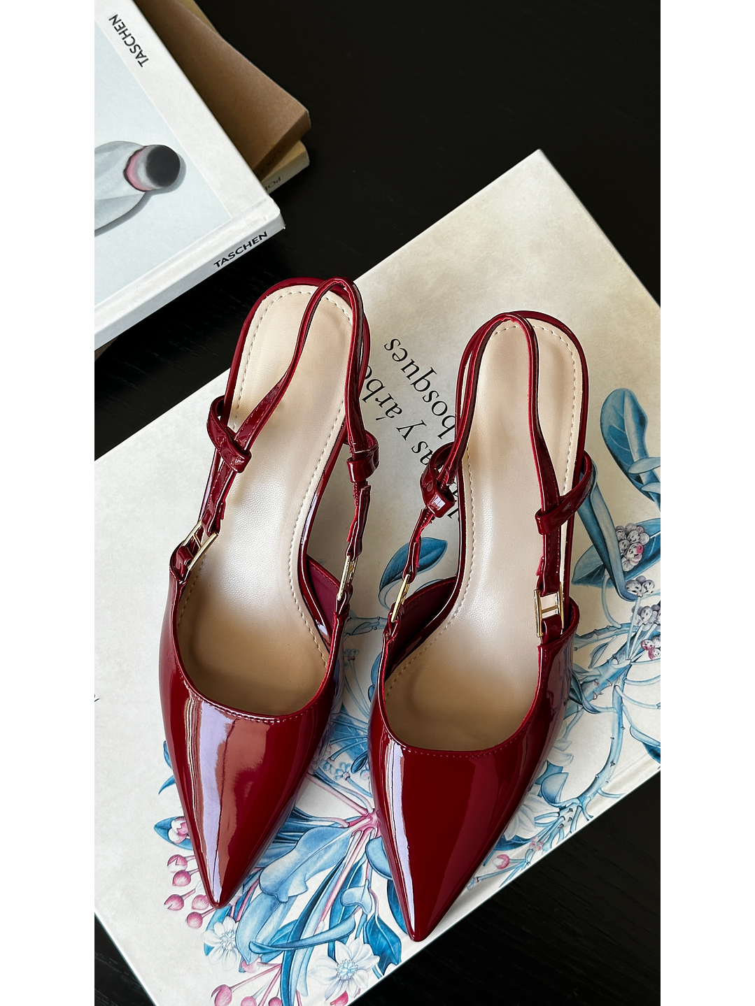 Tacón Stiletto suel rojo  H100 2
