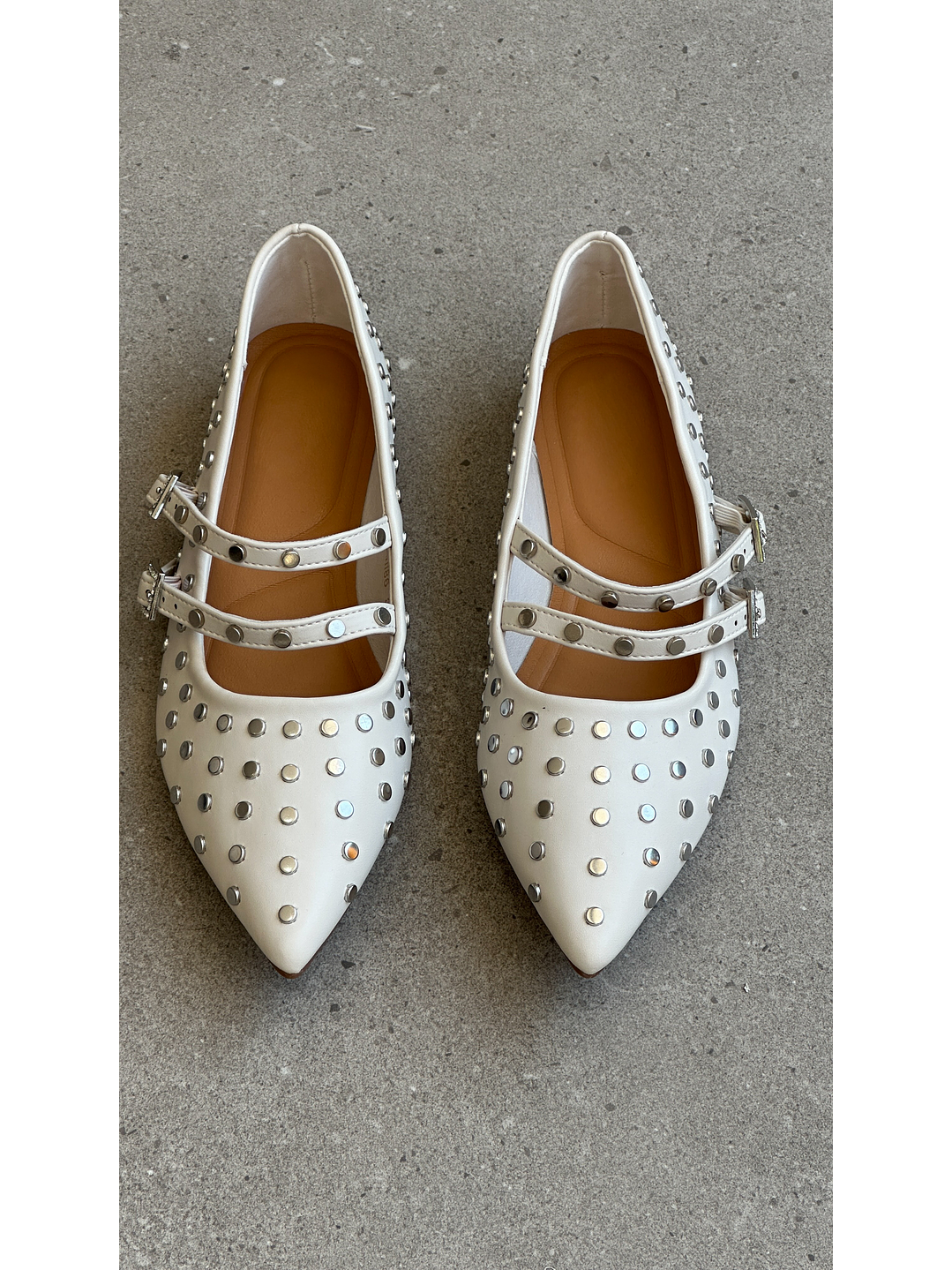 Ballerina Mary Jane Suel beige 86 2