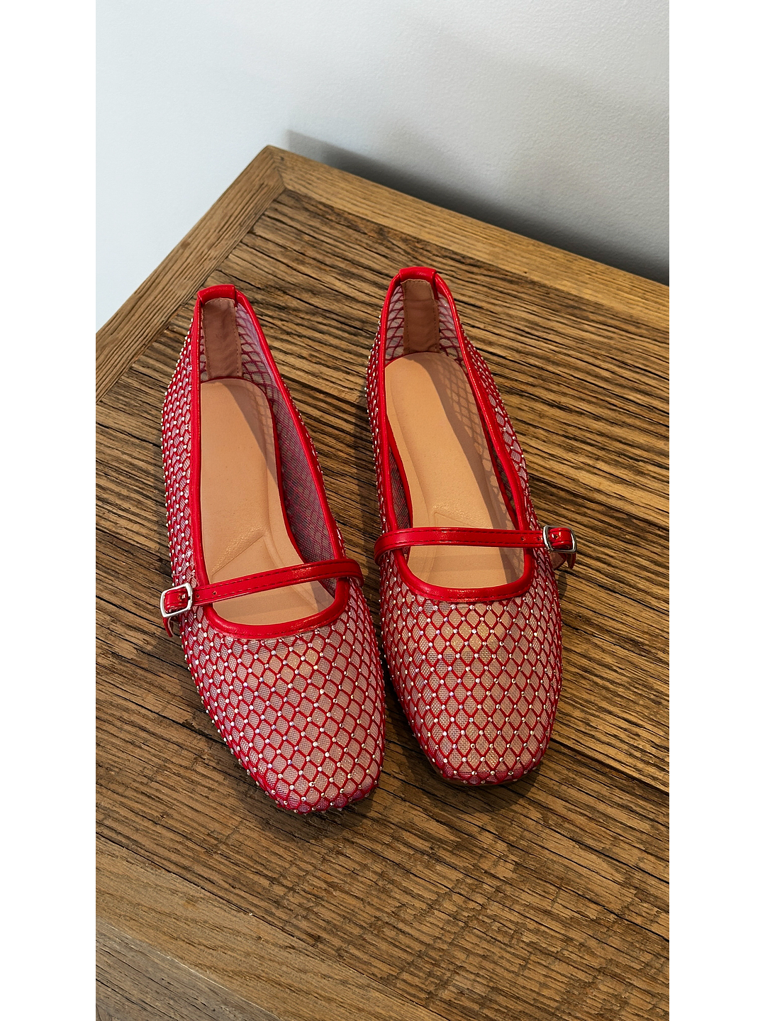 Ballerina Mary Jane Suel rojo 68 2