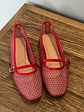 Ballerina Mary Jane Suel rojo 68 - Miniatura 2