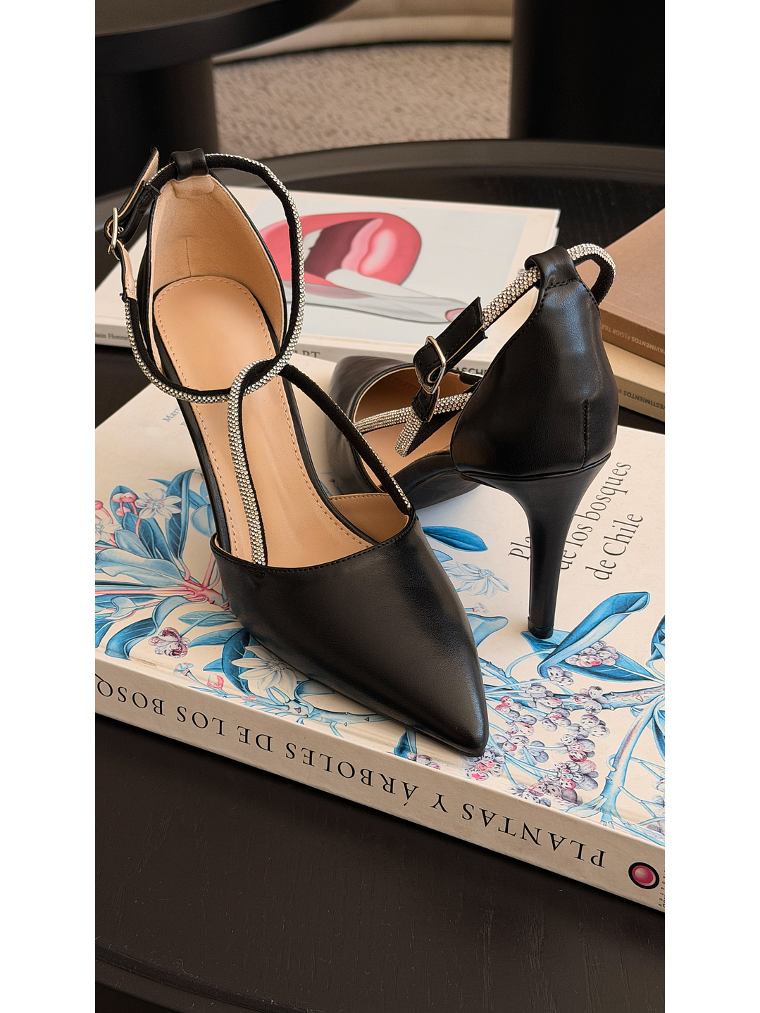 Tacón Stiletto Suel Negro H70 2