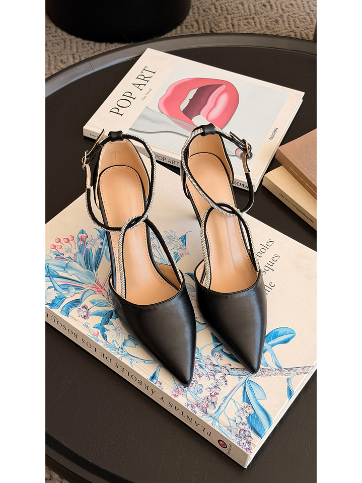 Tacón Stiletto Suel Negro H70 3