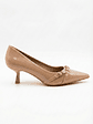 Tacón Kitten Heel Suel Beige H69 - Miniatura 1