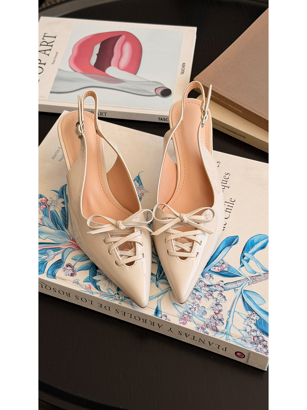 Tacón Kitten Heel suel beige 78 2