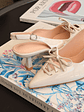 Tacón Kitten Heel suel beige 78 - Miniatura 3