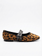 Ballerinas Mary jane suel Leopard 2185CO - Miniatura 1