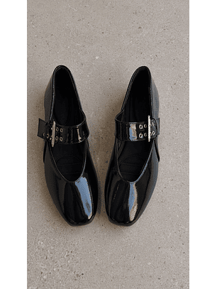 Ballerinas Mary jane suel negro  2187H