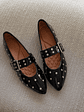 Ballerinas Mary jane suel Negro 2186H - Miniatura 2