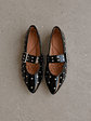 Ballerinas Mary jane suel Negro 2186H - Miniatura 3