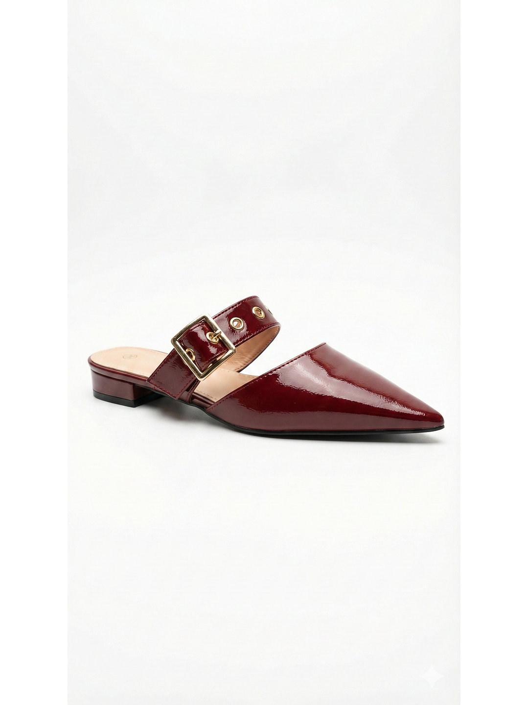 Puntillas Slingback suel burdeo  2151BR 1