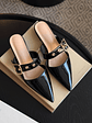 Puntillas Slingback suel Negro  2151H - Miniatura 2