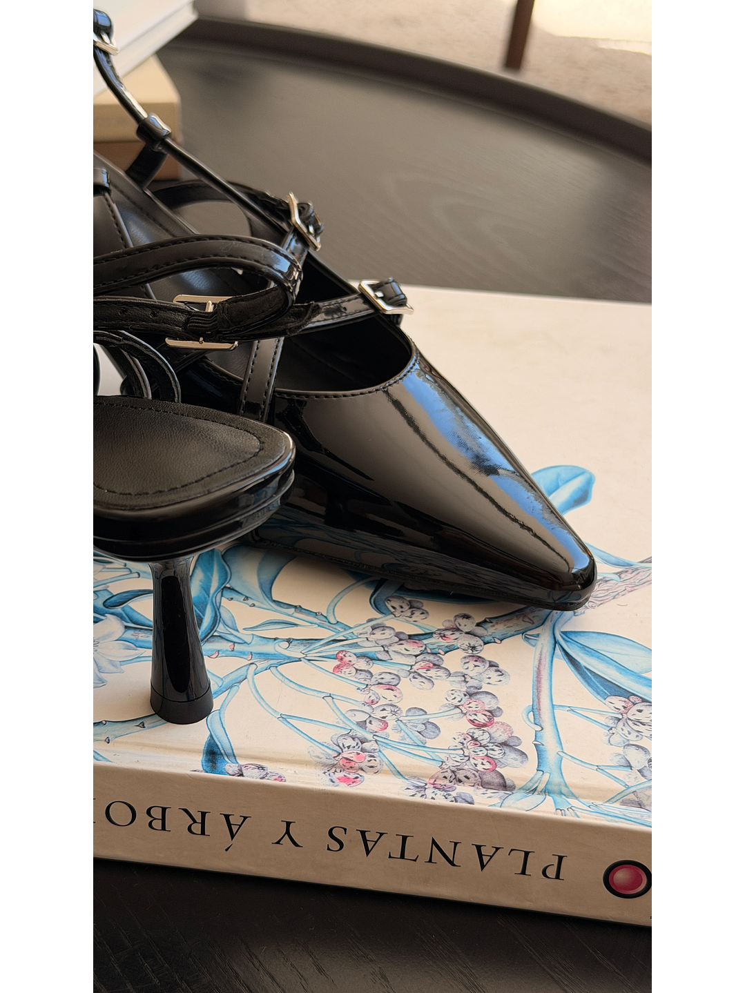 Tacón Stiletto suel negro  H98 3