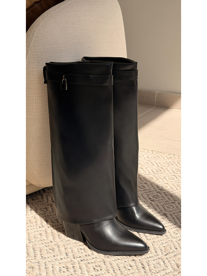 Botas altas suel negro 16-1 3