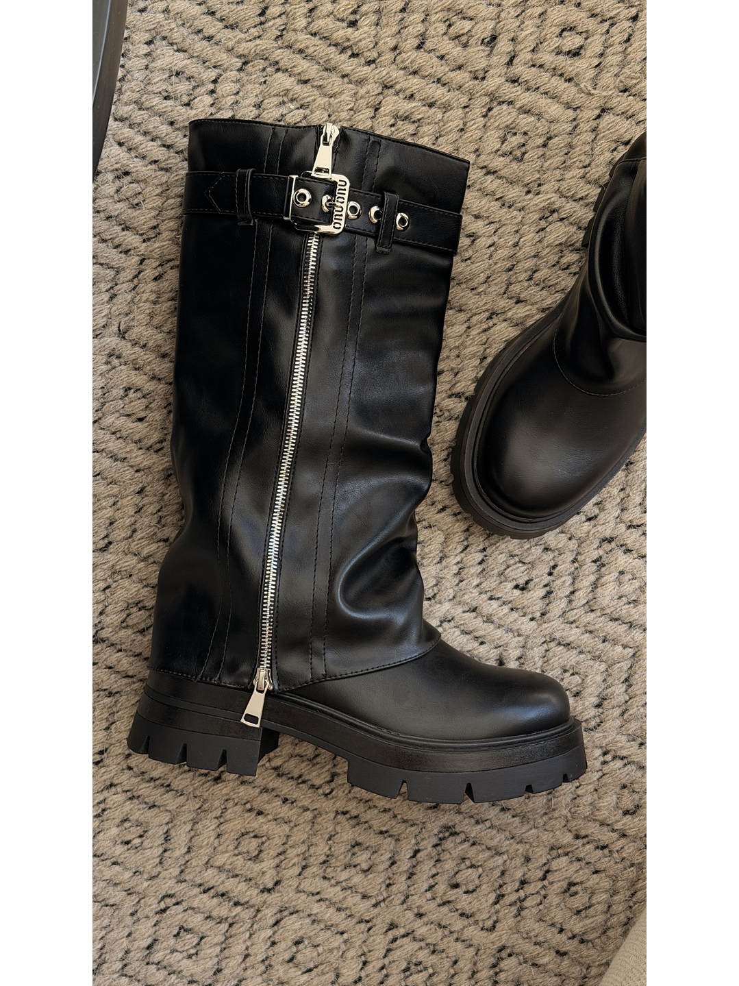 Botas altas suel negro 86-1 4