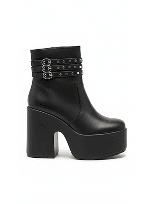 Botín suel negro 2606