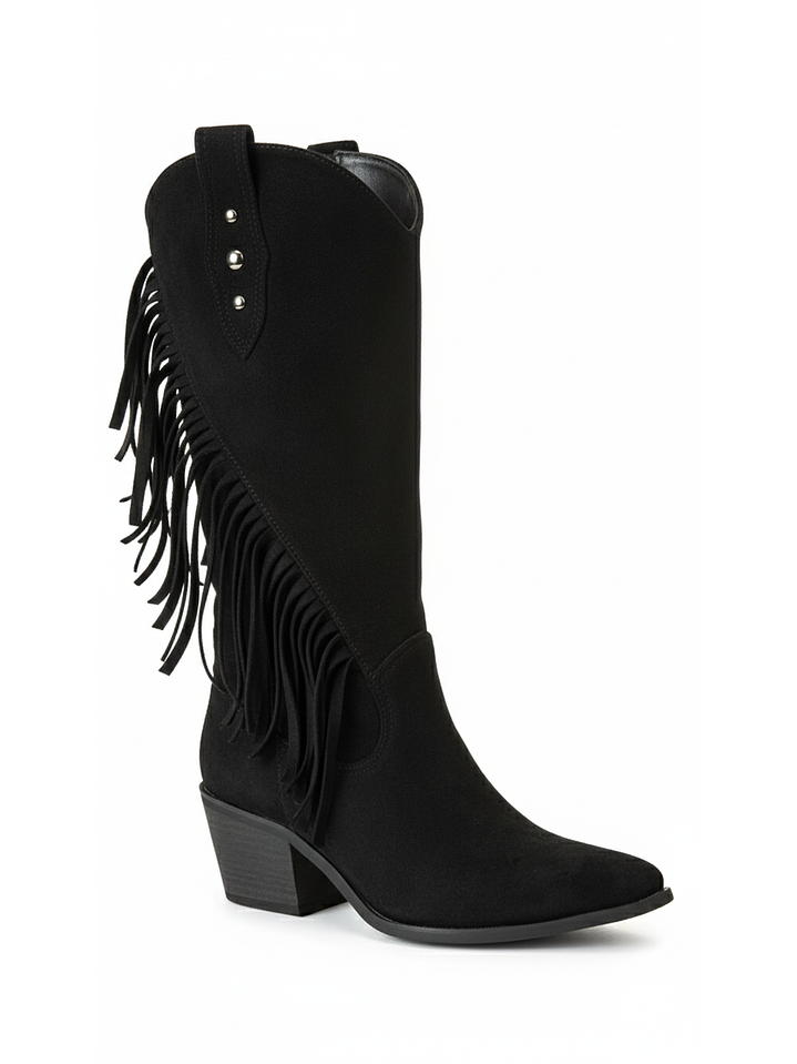 Botas vaqueras suel Negro 2661 1