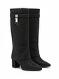 Botas Suel Brillos Negro T30 - Miniatura 1