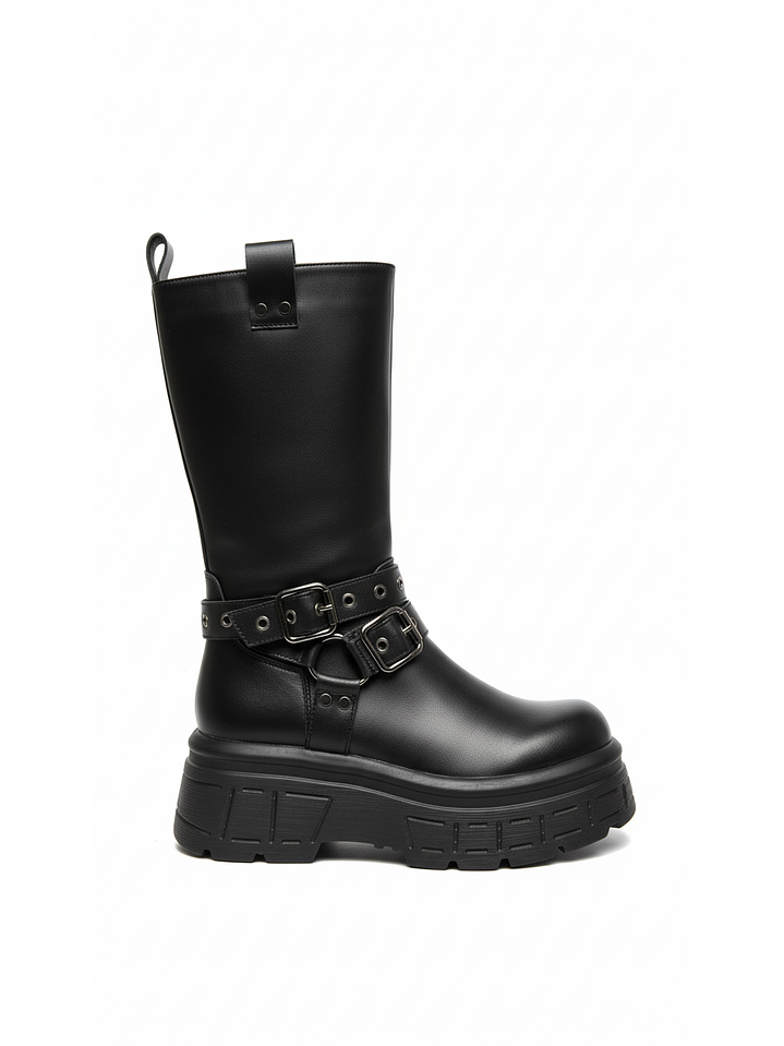 Botas altas suel negro 4-1 1