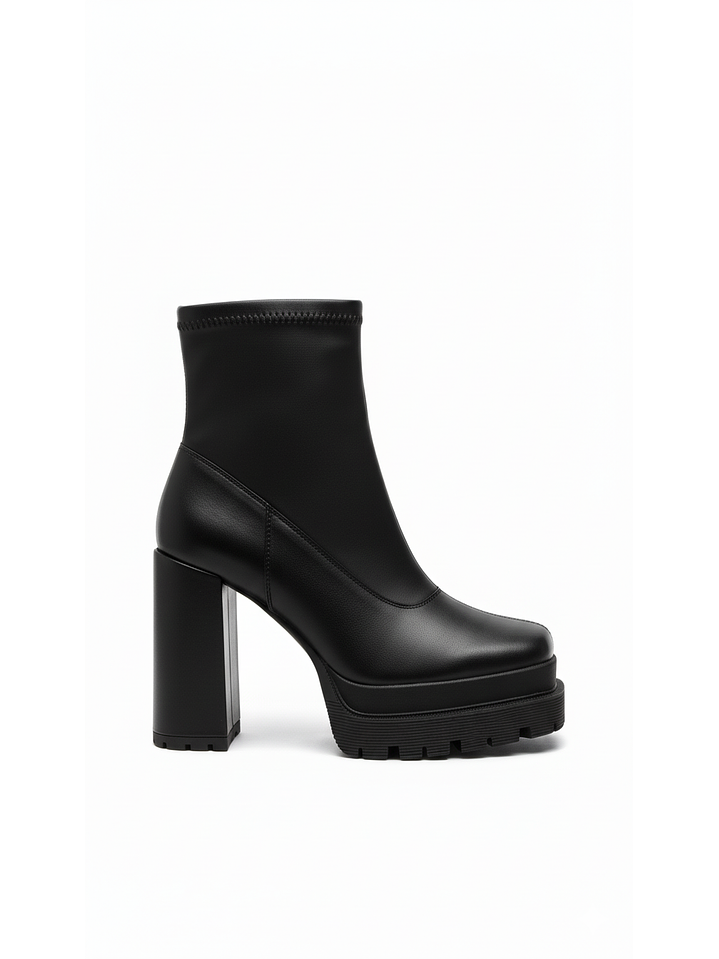 Botín suel negro Y29 1